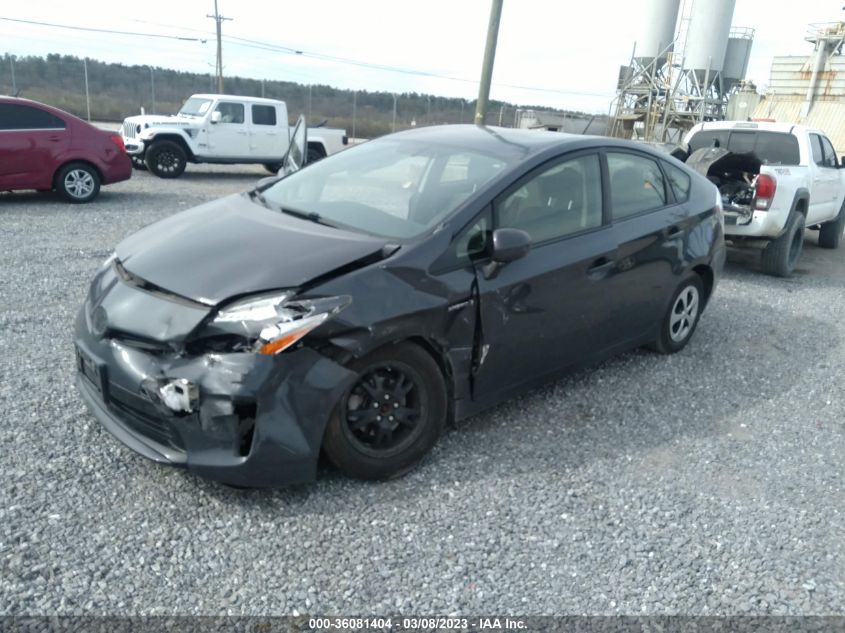 2015 TOYOTA PRIUS FOUR - JTDKN3DU8F1876021