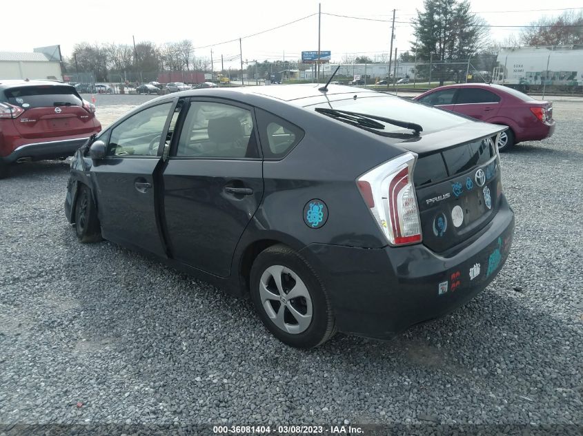 2015 TOYOTA PRIUS FOUR - JTDKN3DU8F1876021