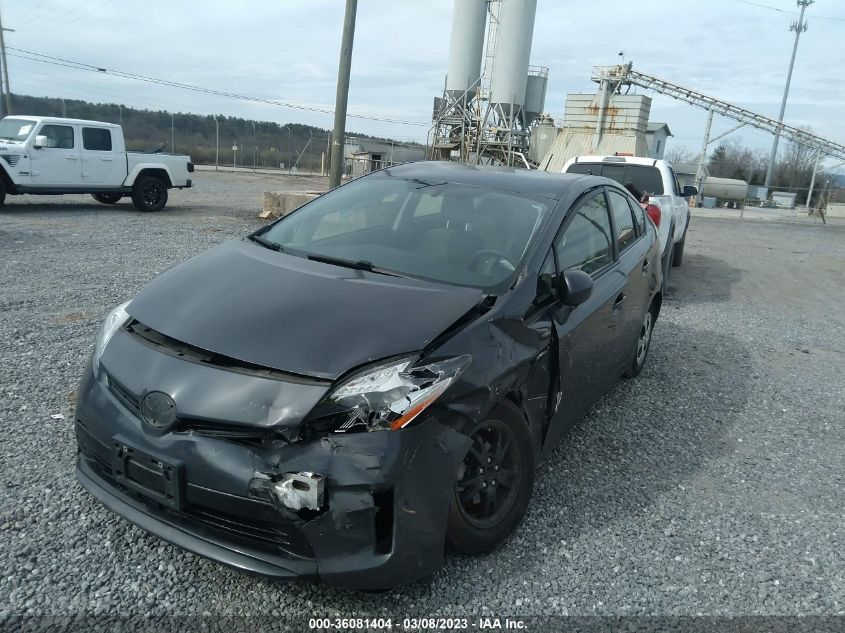 2015 TOYOTA PRIUS FOUR - JTDKN3DU8F1876021