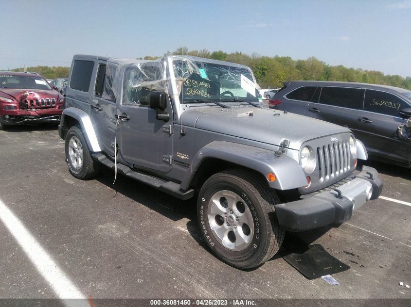 2013 JEEP WRANGLER UNLIMITED SAHARA - 1C4BJWEG0DL549457