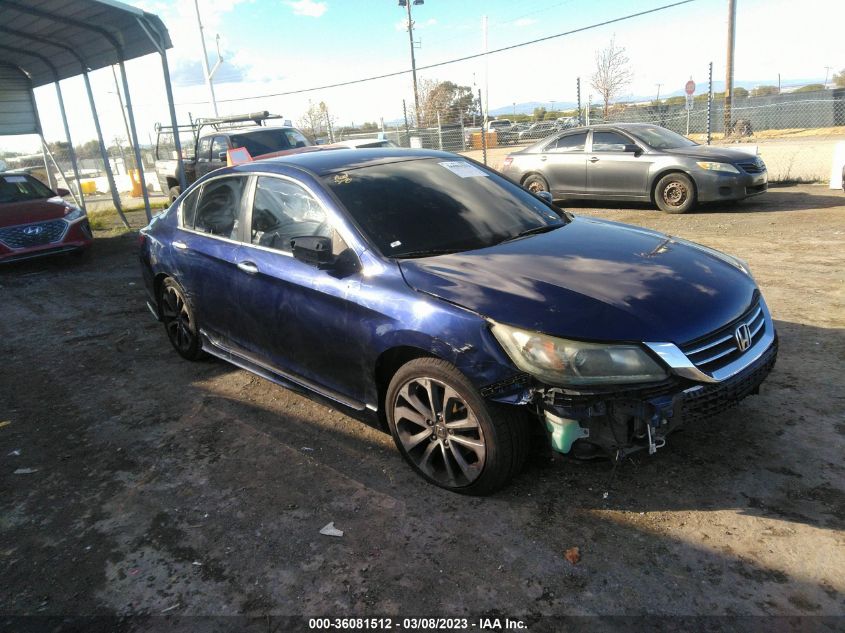 2013 HONDA ACCORD SDN SPORT - 1HGCR2F56DA177123