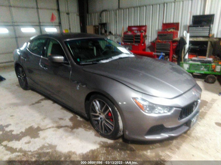 2014 MASERATI GHIBLI S Q4 - ZAM57RTA0E1085428