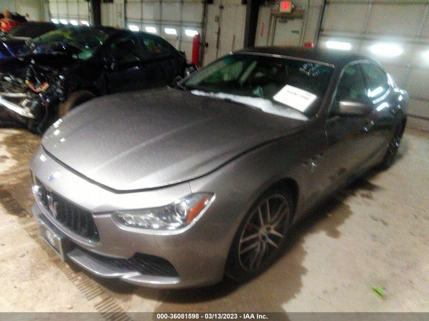 2014 MASERATI GHIBLI S Q4 ZAM57RTA0E1085428