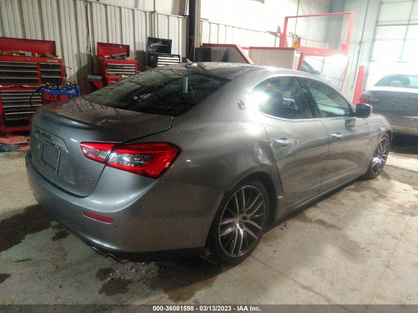 2014 MASERATI GHIBLI S Q4 ZAM57RTA0E1085428