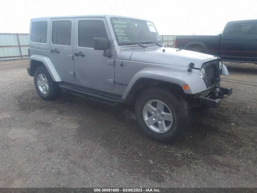 2013 JEEP WRANGLER UNLIMITED SAHARA - 1C4BJWEG5DL551320