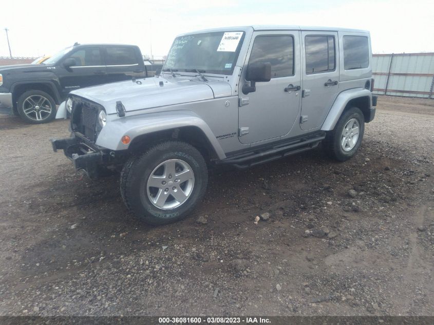 2013 JEEP WRANGLER UNLIMITED SAHARA - 1C4BJWEG5DL551320