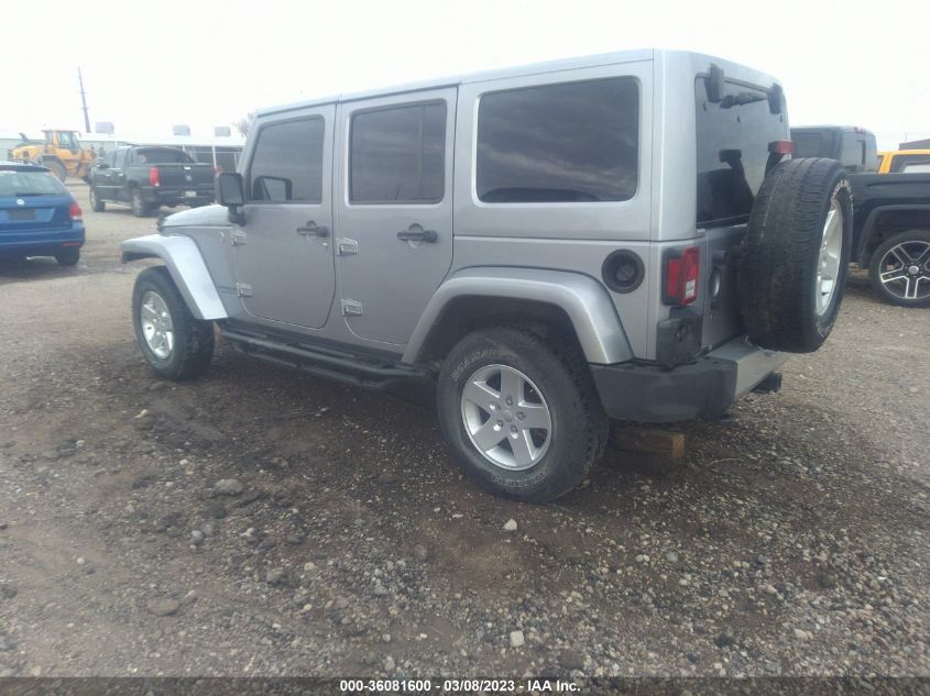2013 JEEP WRANGLER UNLIMITED SAHARA - 1C4BJWEG5DL551320