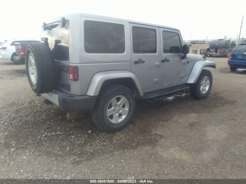 2013 JEEP WRANGLER UNLIMITED SAHARA - 1C4BJWEG5DL551320