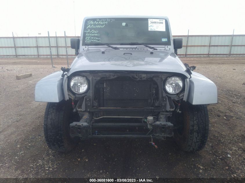 2013 JEEP WRANGLER UNLIMITED SAHARA - 1C4BJWEG5DL551320