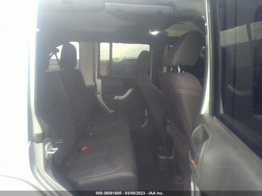 2013 JEEP WRANGLER UNLIMITED SAHARA - 1C4BJWEG5DL551320