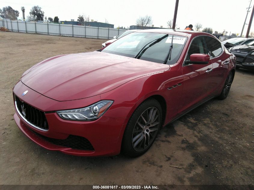 2015 MASERATI GHIBLI ZAM57XSA5F1159451