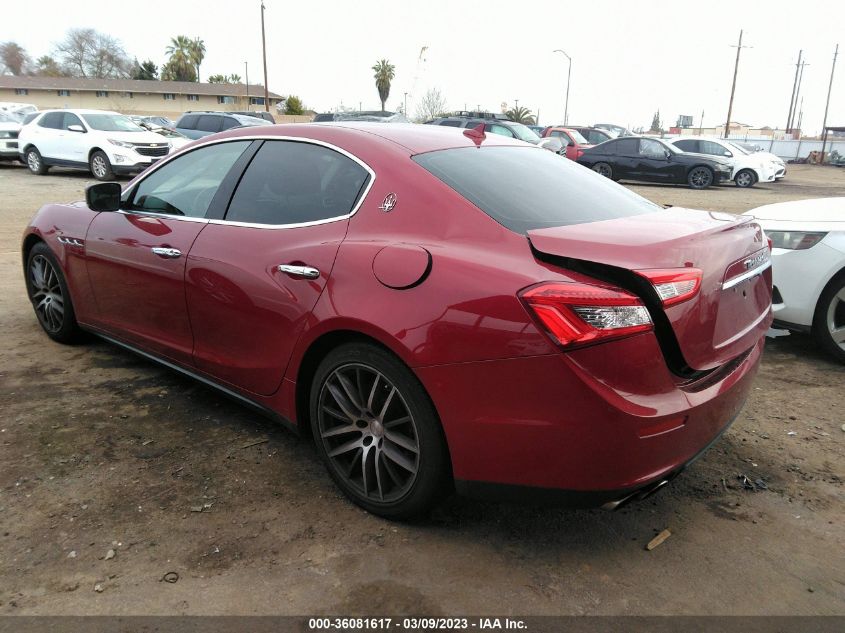 2015 MASERATI GHIBLI ZAM57XSA5F1159451