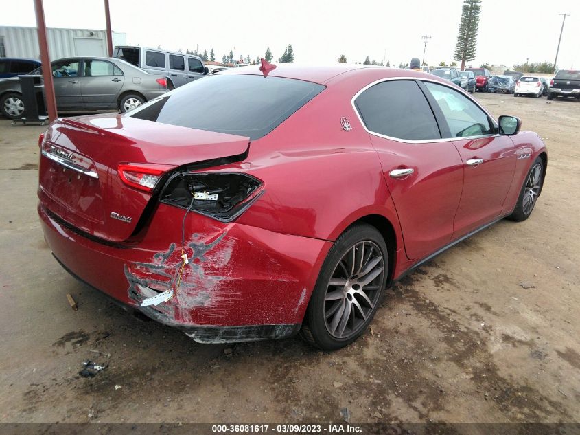 2015 MASERATI GHIBLI ZAM57XSA5F1159451