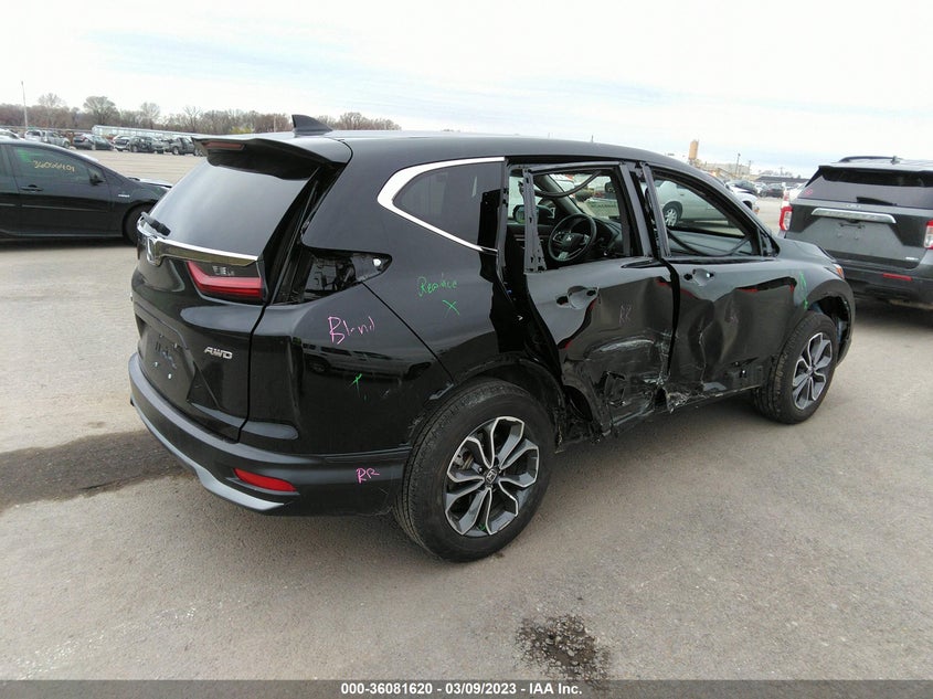 VIN 7FARW2H53NE007345 2022 HONDA CR-V EX