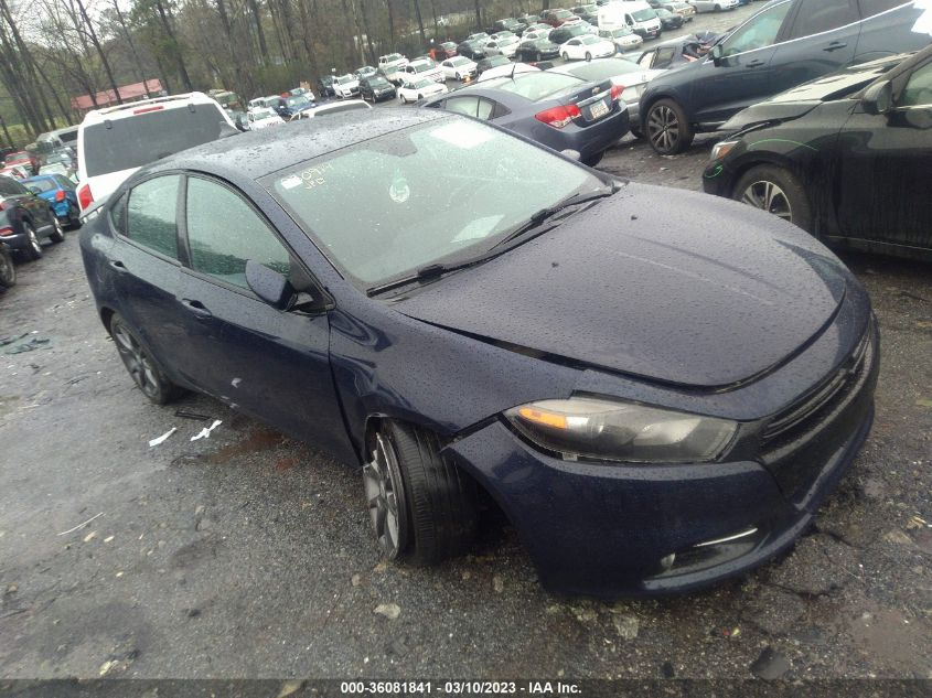 2016 DODGE DART SXT - 1C3CDFBB3GD539870