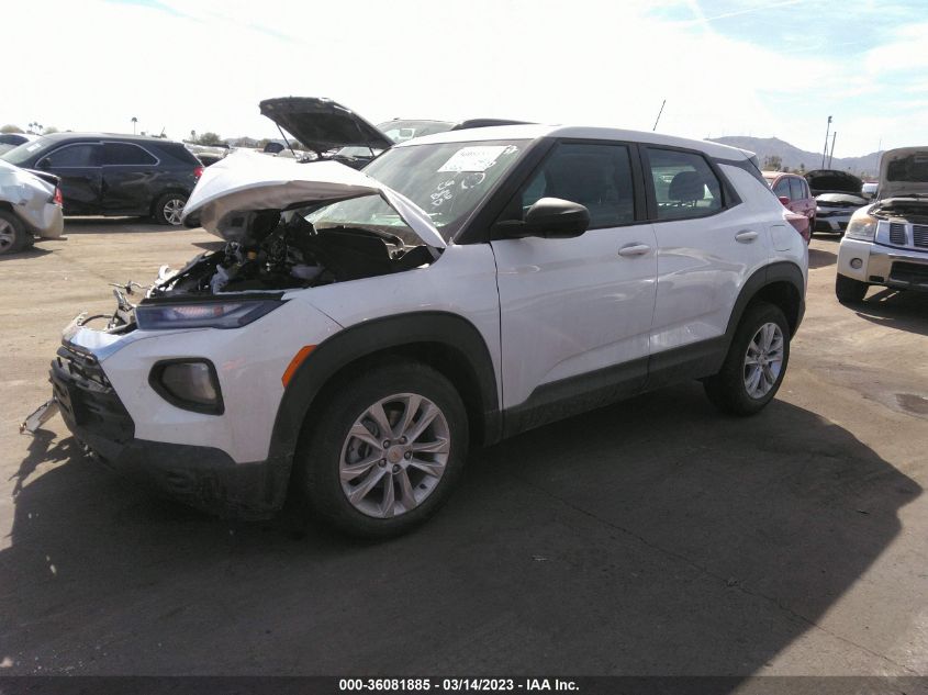 2022 CHEVROLET TRAILBLAZER LS - KL79MMS29NB106151