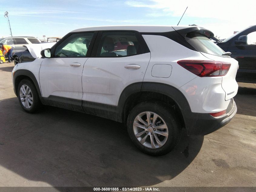 2022 CHEVROLET TRAILBLAZER LS - KL79MMS29NB106151