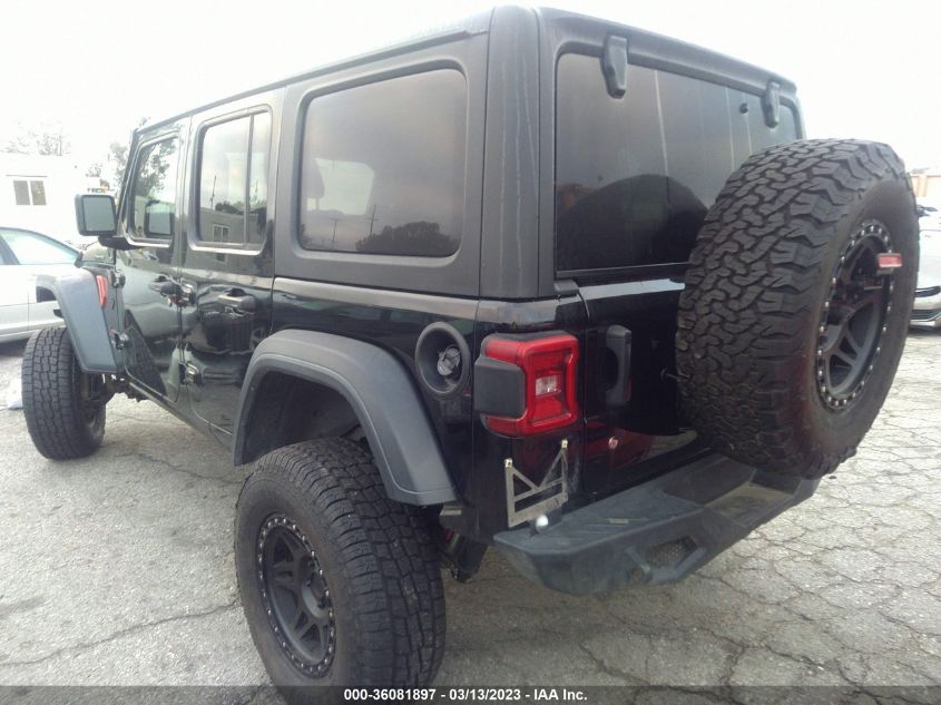 2019 JEEP WRANGLER UNLIMITED SPORT S - 1C4HJXDG4KW578053