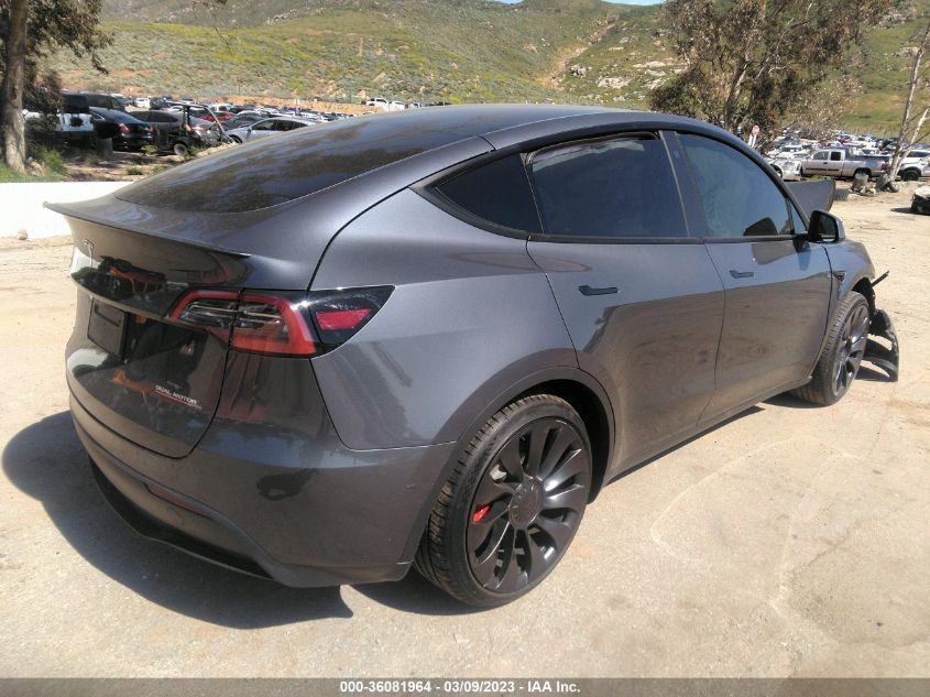 2023 TESLA MODEL Y PERFORMANCE - 7SAYGDEF8PF624629