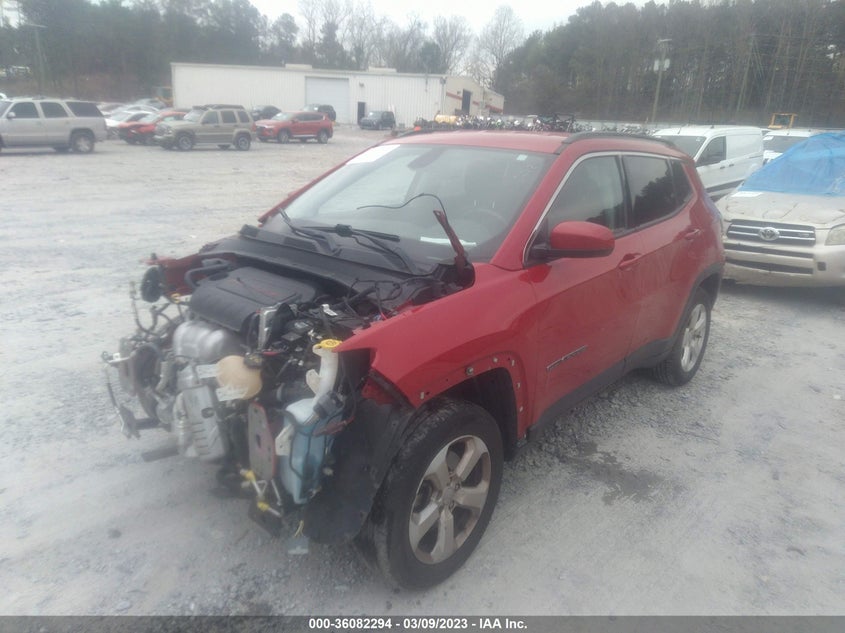 VIN 3C4NJDBB1JT138935 2018 JEEP COMPASS LATITUDE