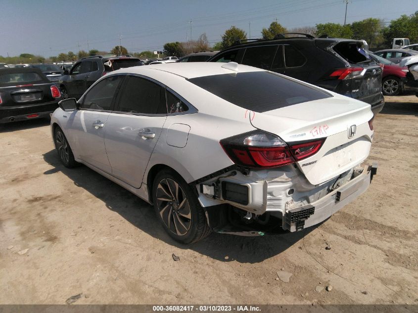 2022 HONDA INSIGHT TOURING 19XZE4F94NE003830