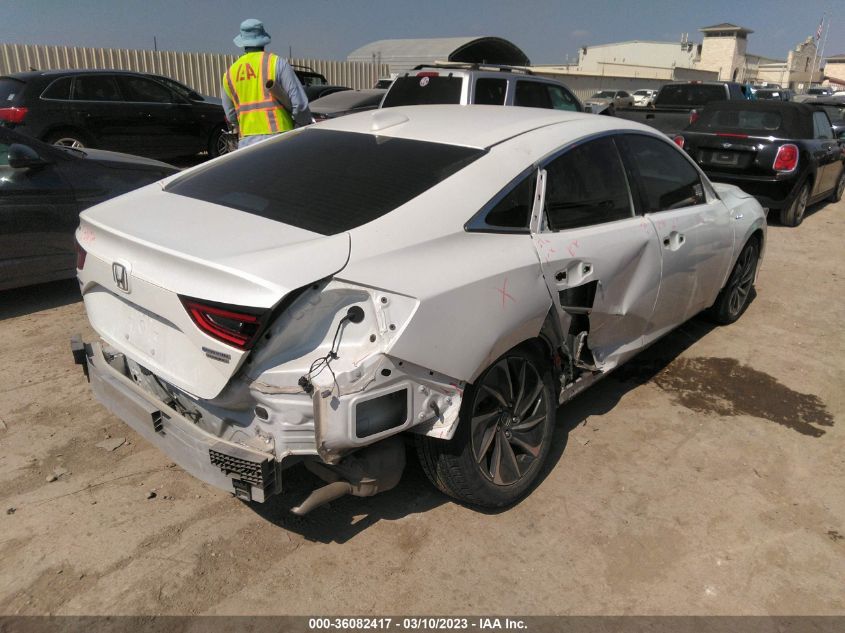 2022 HONDA INSIGHT TOURING 19XZE4F94NE003830