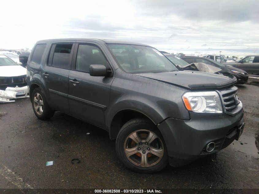 2013 HONDA PILOT EX-L - 5FNYF3H55DB015944