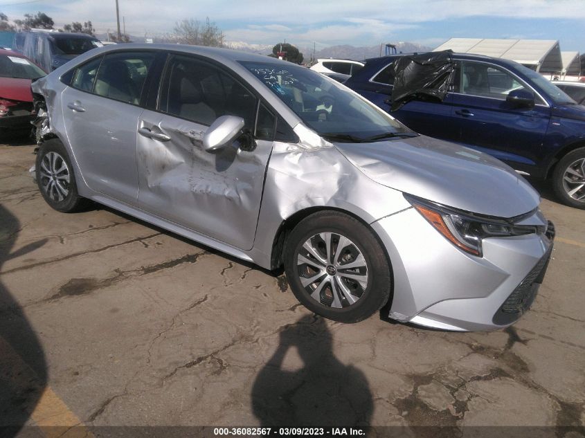 2022 TOYOTA COROLLA HYBRID LE - JTDEAMDE7NJ038505