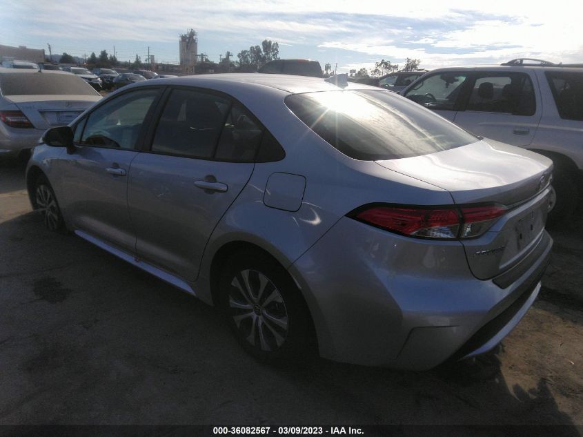 2022 TOYOTA COROLLA HYBRID LE - JTDEAMDE7NJ038505