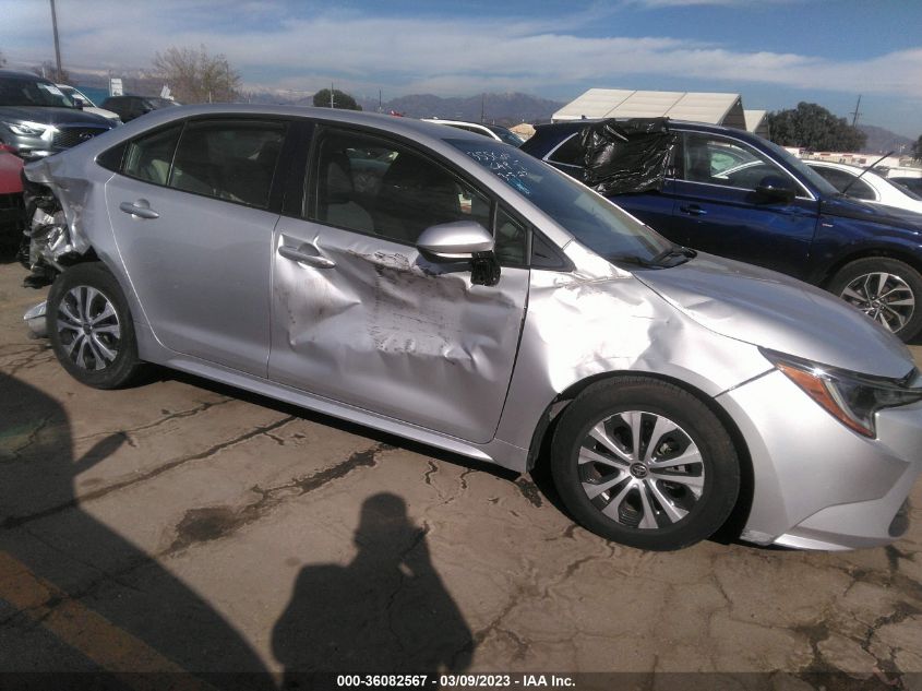 2022 TOYOTA COROLLA HYBRID LE - JTDEAMDE7NJ038505