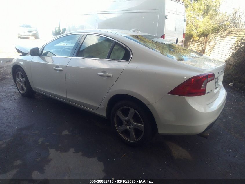 2013 VOLVO S60 T5 YV1612FS1D1232631