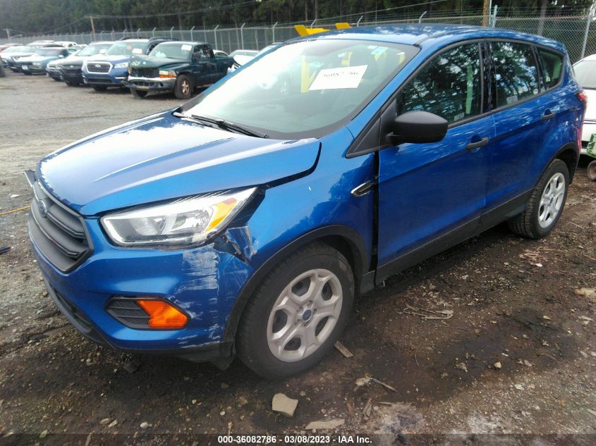 2017 FORD ESCAPE S - 1FMCU0F78HUD03789