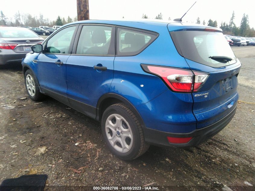 2017 FORD ESCAPE S - 1FMCU0F78HUD03789