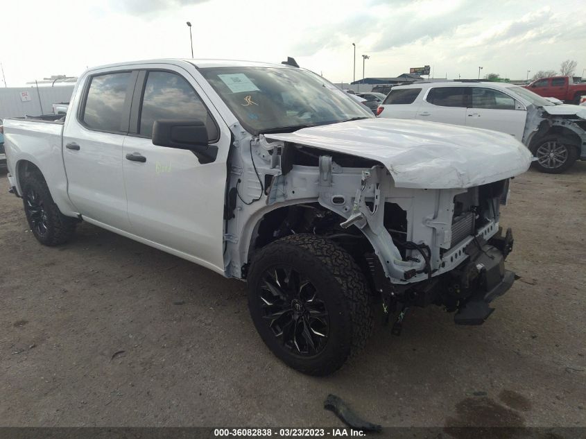 2022 CHEVROLET SILVERADO 1500 CUSTOM - 1GCPABEK1NZ606010