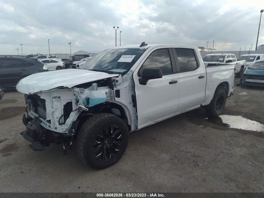 2022 CHEVROLET SILVERADO 1500 CUSTOM - 1GCPABEK1NZ606010