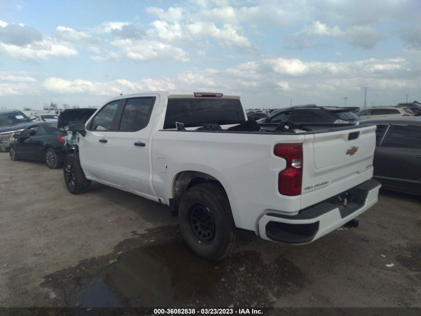 2022 CHEVROLET SILVERADO 1500 CUSTOM - 1GCPABEK1NZ606010