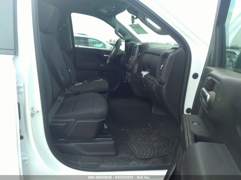 2022 CHEVROLET SILVERADO 1500 CUSTOM - 1GCPABEK1NZ606010