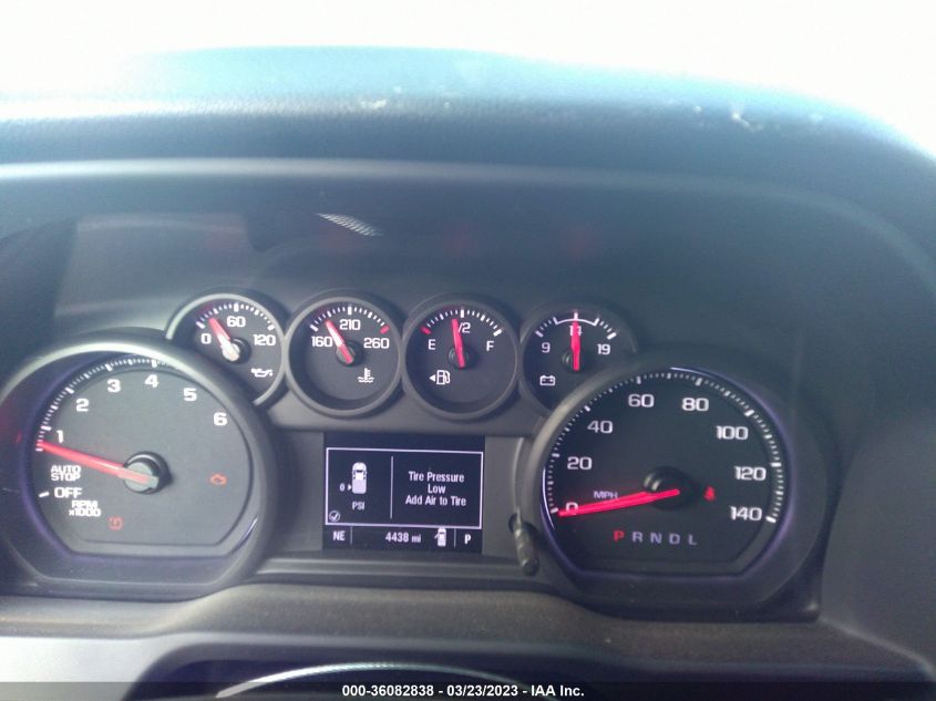 2022 CHEVROLET SILVERADO 1500 CUSTOM - 1GCPABEK1NZ606010
