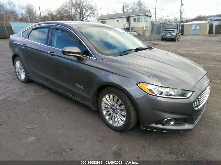 2014 FORD FUSION ENERGI SE LUXURY - 3FA6P0PU9ER106622