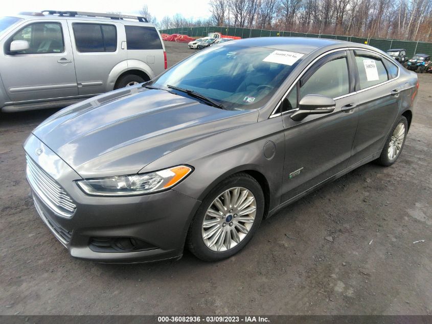 2014 FORD FUSION ENERGI SE LUXURY - 3FA6P0PU9ER106622