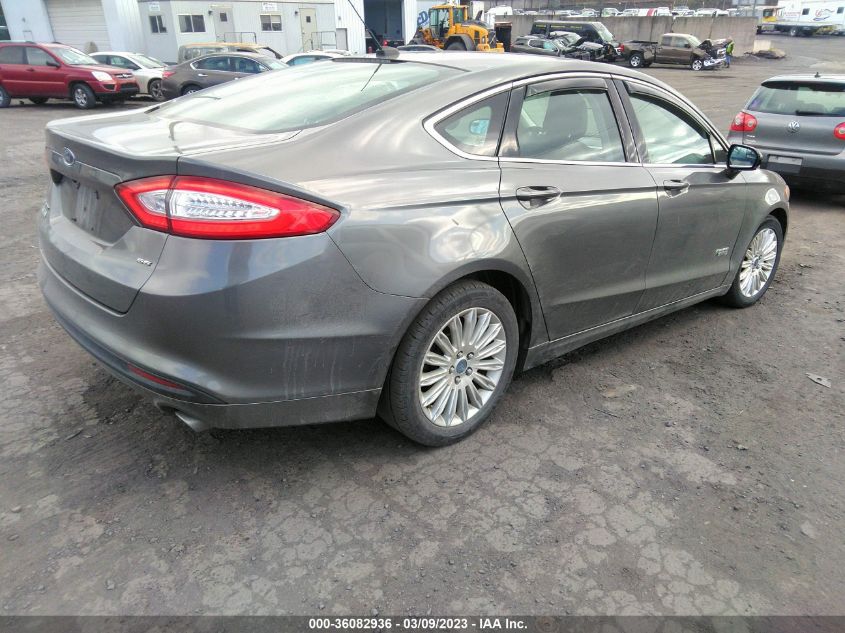 2014 FORD FUSION ENERGI SE LUXURY - 3FA6P0PU9ER106622