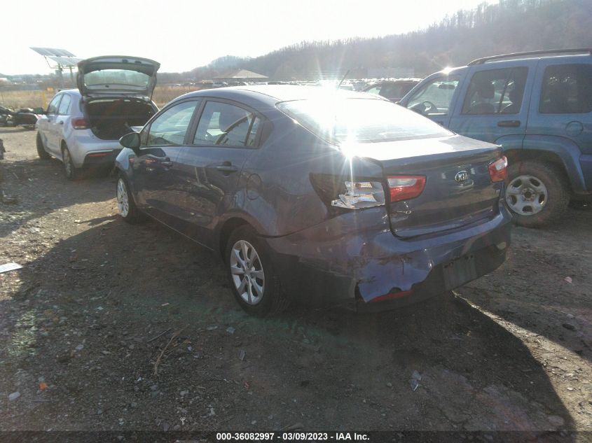 2016 KIA RIO LX - KNADM4A36G6697250