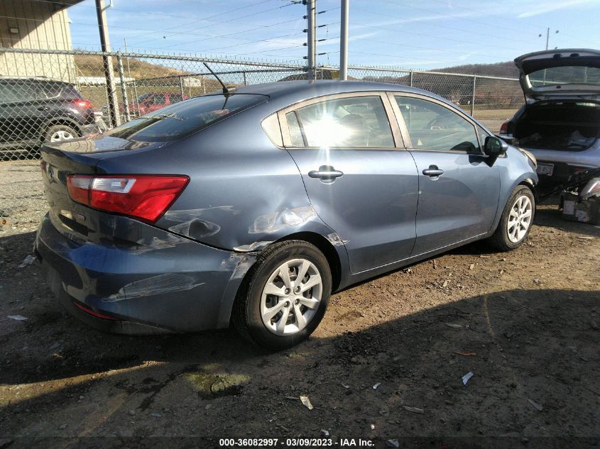 2016 KIA RIO LX - KNADM4A36G6697250