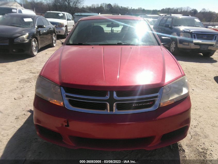 2014 DODGE AVENGER SE - 1C3CDZAB9EN154758