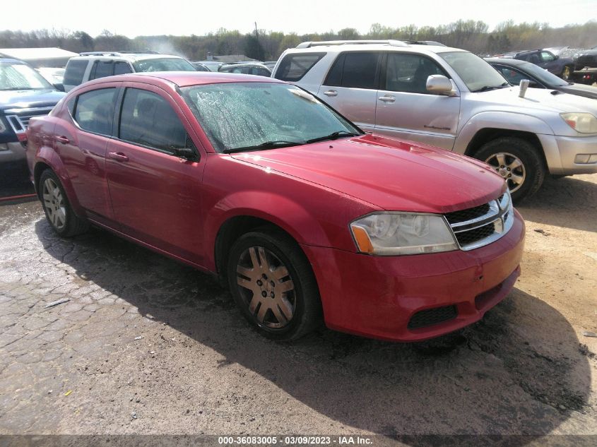 2014 DODGE AVENGER SE - 1C3CDZAB9EN154758
