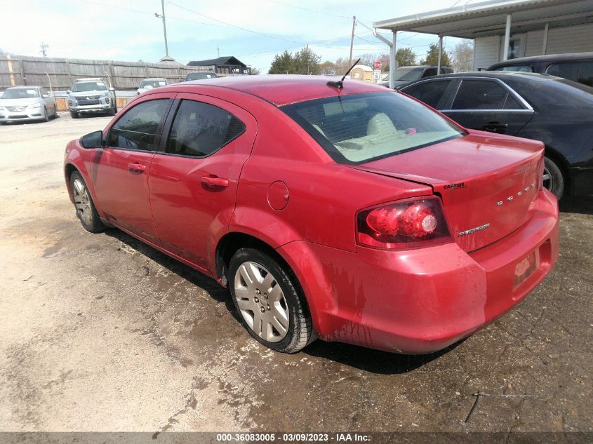 2014 DODGE AVENGER SE - 1C3CDZAB9EN154758