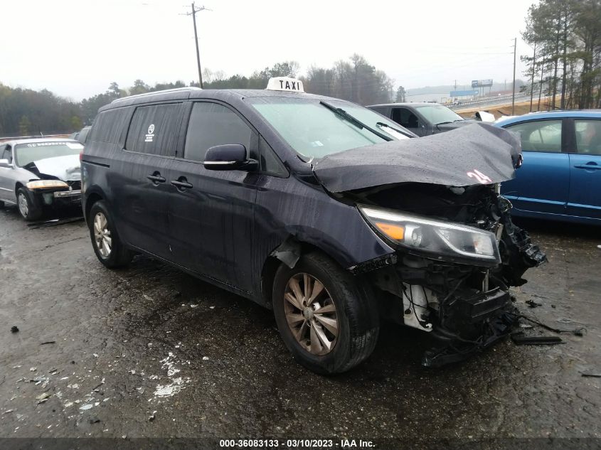 2015 KIA SEDONA LX - KNDMB5C11F6018431