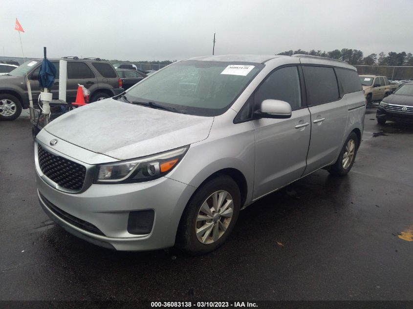 2015 KIA SEDONA LX - KNDMB5C15F6040108