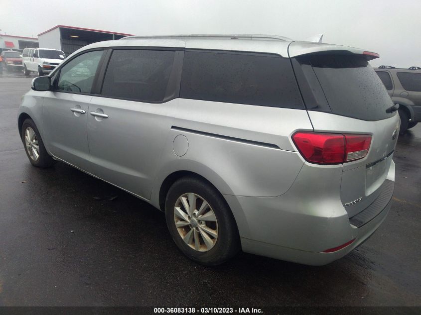 2015 KIA SEDONA LX - KNDMB5C15F6040108