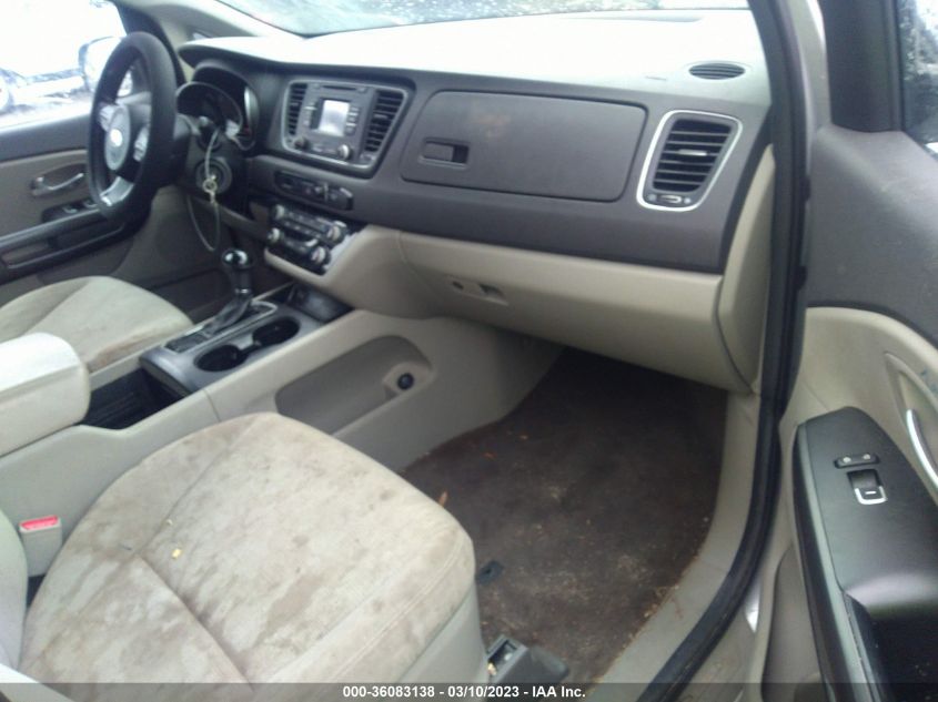 2015 KIA SEDONA LX - KNDMB5C15F6040108